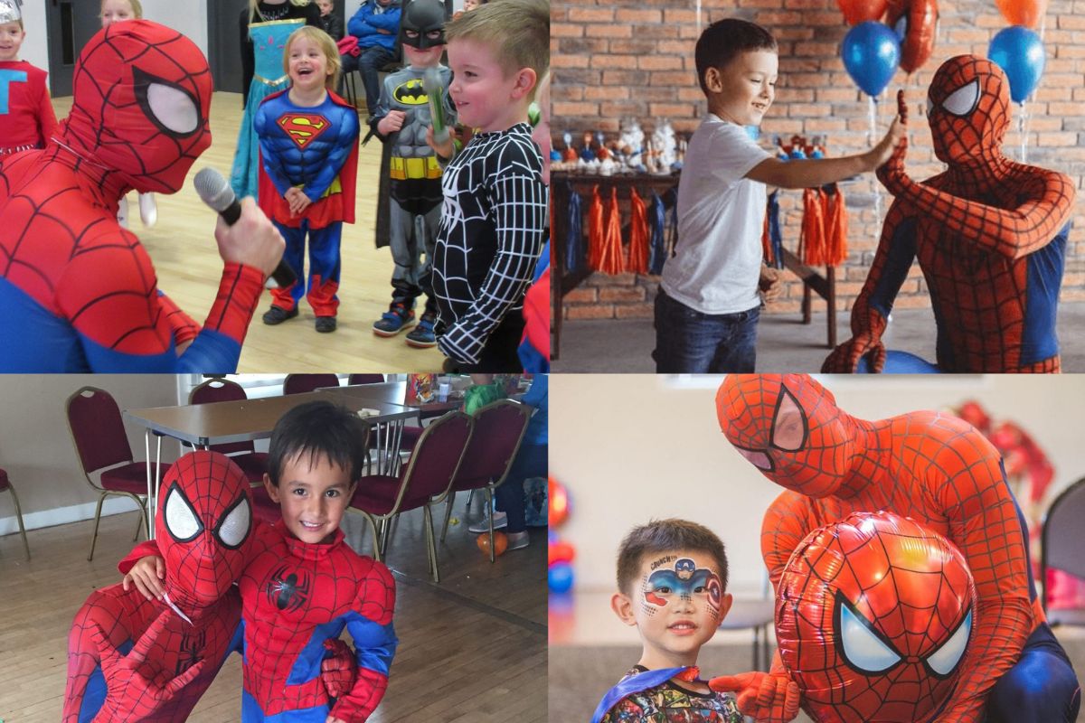 Spiderman character hire: How Spiderman Character Redefined Entertainment for Kids Birthday Party