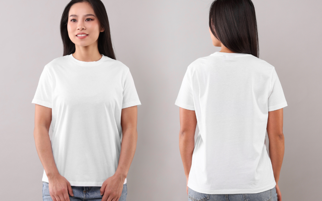 white T-shirt